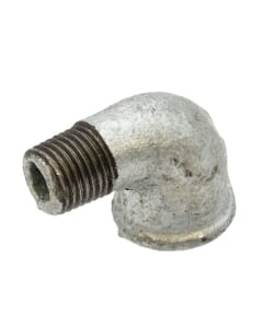 Galvanised Iron 90° Elbow – 1/4" Male x Female