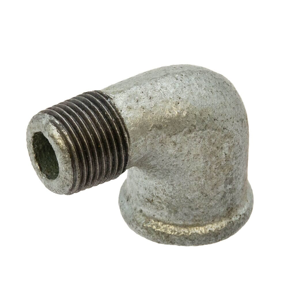 Galvanised Iron 90° Elbow – 3/8" Male x Female, 6022