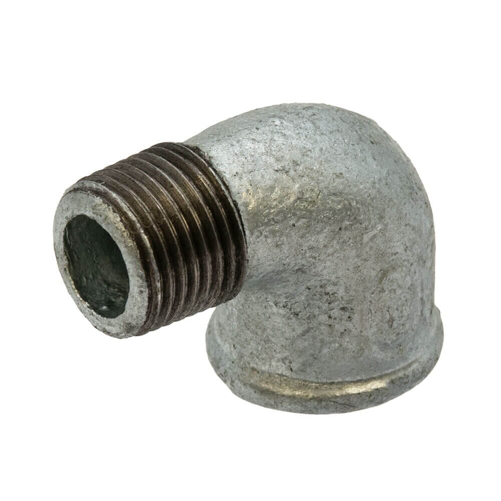 Galvanised Iron 90° Elbow – 1/2" Male x Female, 6023
