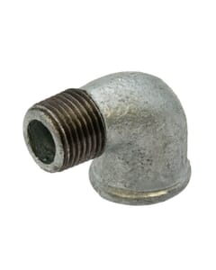 Galvanised Iron 90° Elbow – 1/2" Male x Female, 6023