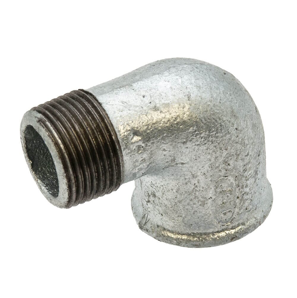 Galvanised Iron 90° Elbow – 3/4" Male x Female, 6024