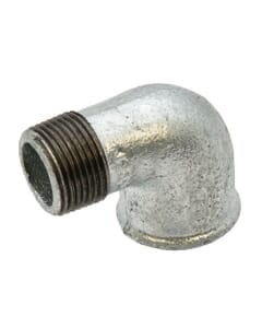 Galvanised Iron 90° Elbow – 3/4" Male x Female, 6024