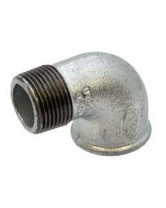 Galvanised Iron 90° Elbow – 1" Male x Female, 6025
