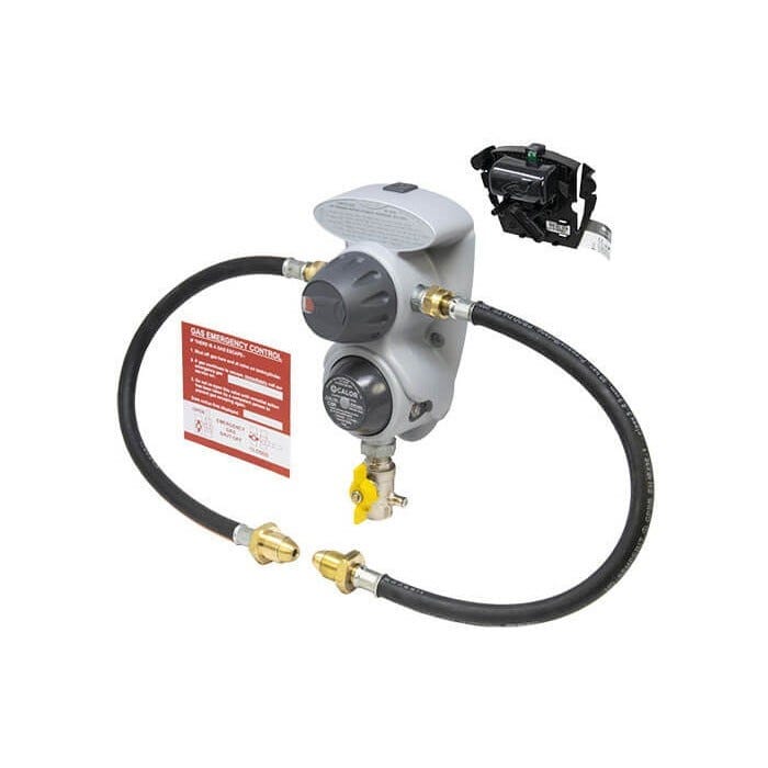 Calor Essentials TR800 Automatic Changeover Propane Gas Regulator Kit with OPSO & Telemetry, 602500
