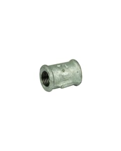 1/4" F x F Galvanised Malleable Equal Socket