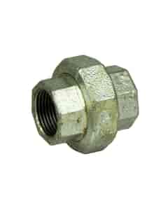 1" F x F Malleable Iron Galvanised Equal Union