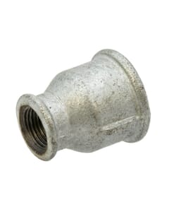 Galvanised Iron Reducing Socket – 3/4" x 3/8" F x F, 6096