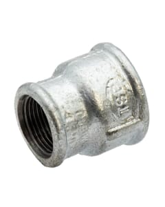 Galvanised Iron Reducing Socket – 1" x 3/4" F x F, 6099