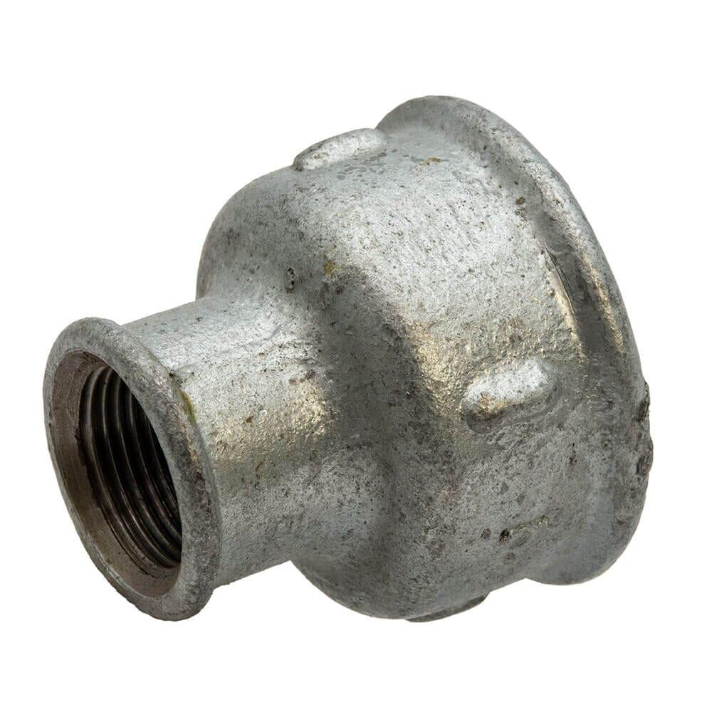 Galvanised Iron Reducing Socket – 1.1/2" x 3/4" F x F, 6104