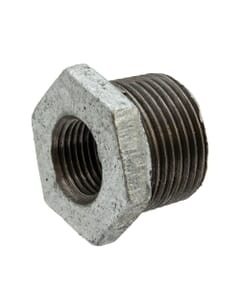 Galvanised Iron Hexagon Bush - 1" x 1/2" M x F 6134