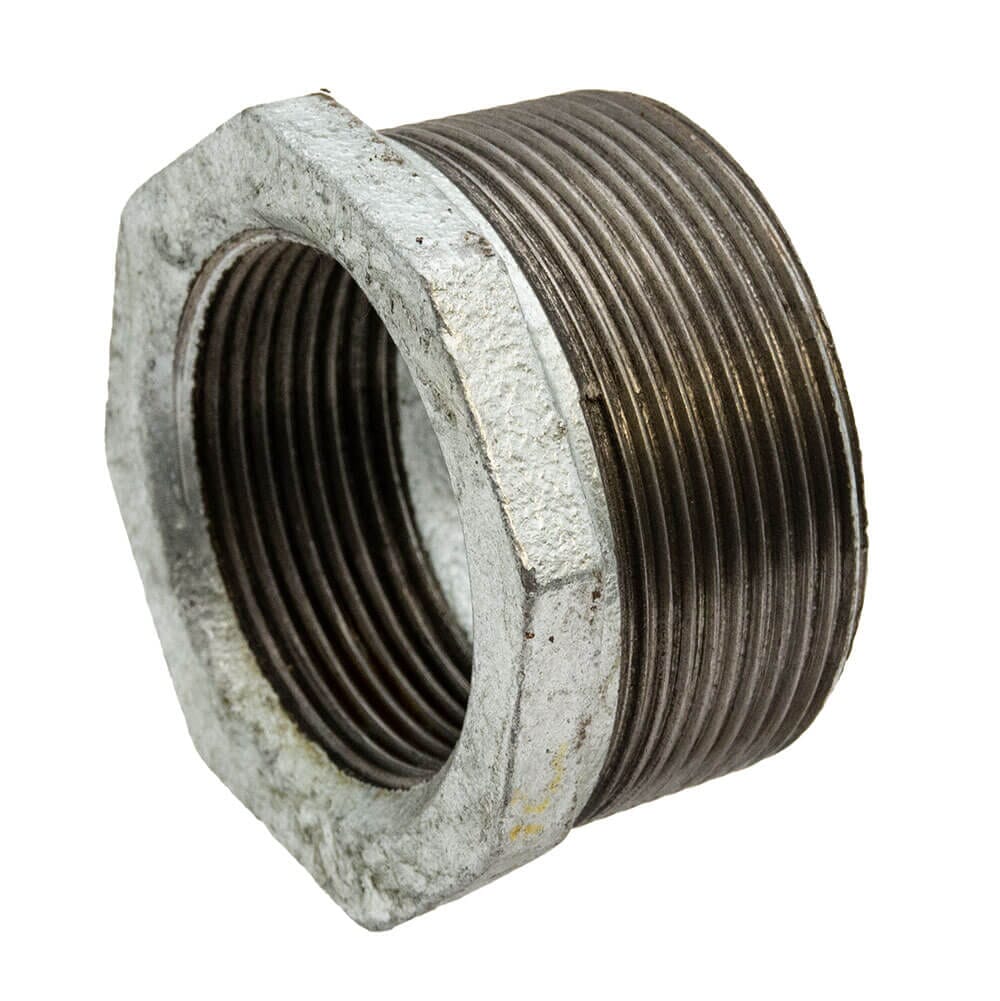 Galvanised Iron Hexagon Bush - 2" x 1.1/2" M x F, 6147