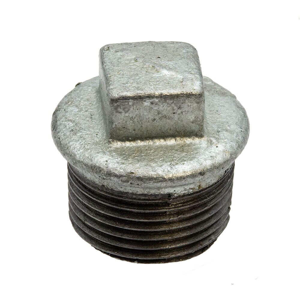 Galvanised Iron Plug - 1" BSP, 6180