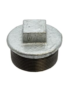 Galvanised Iron Plug - 2" BSP, 6183