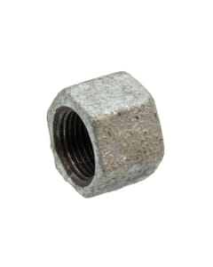 Galvanised Iron Blanking Cap - 3/8" BSP, 6185