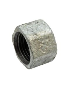 Galvanised Iron Blanking Cap - 1/2" BSP, 6186