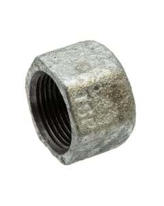 Galvanised Iron Blanking Cap - 3/4" BSP, 6187