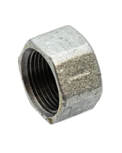 Galvanised Iron Blanking Cap - 1" BSP, 6188