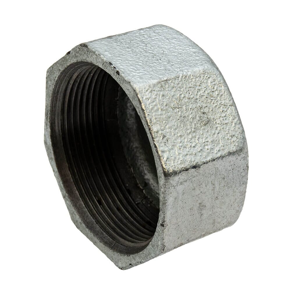 Galvanised Iron Blanking Cap - 2" BSP, 6191