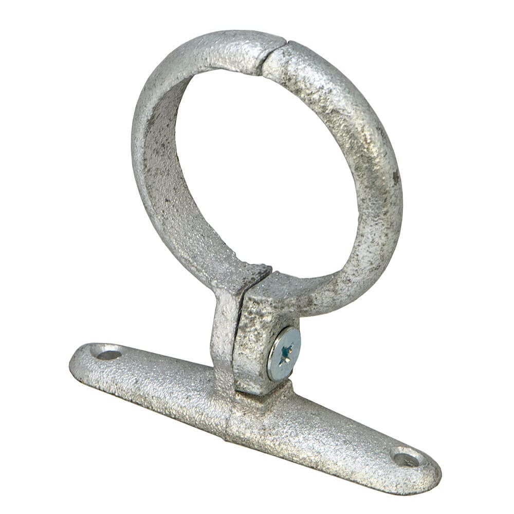 Galvanised School Board Pipe Clip - 2", 6207