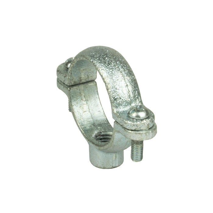 1 1 4 Galvanised Single Ring Pipe Clip