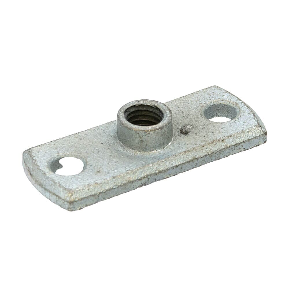 Backplate - M10 Female Galvanised, 6224