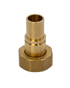 Gas Meter Union - 1" BS 746 Female Union x 22 mm Capillary, 6230