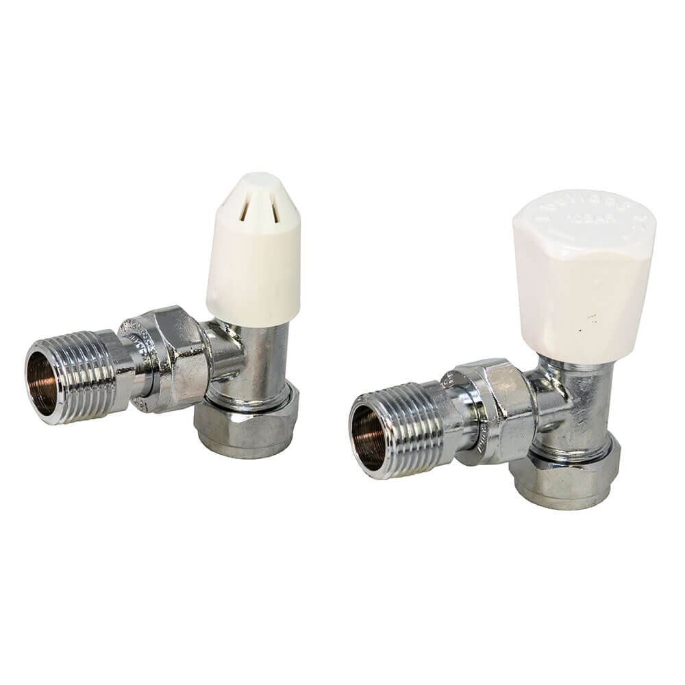 Pegler Yorkshire Bulldog Wheelhead & Lockshield Set - 15mm, 643112