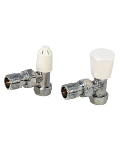 Pegler Yorkshire Bulldog Wheelhead & Lockshield Set - 15mm, 643112