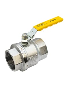 Pegler PB500 2.1/2" Gas Ball Valve Full Bore BSP – Yellow Lever, 7020