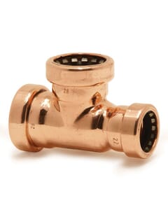 Tectite Sprint Push-Fit 28mm x 28mm x 22mm Reducing Tee