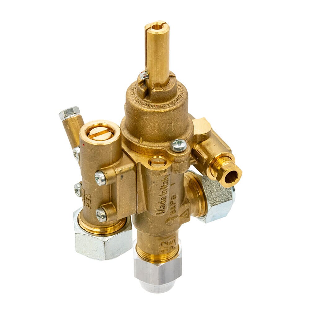 PEL 22S Safety Gas Control Valve Angled Inlet/Outlet– 12mm, 7919150