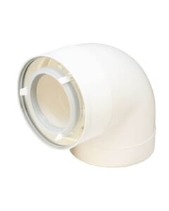 Rinnai 1000i/1300i/1600i/KCM 87° Flue Bend, 952-220-003, AWFKM-03