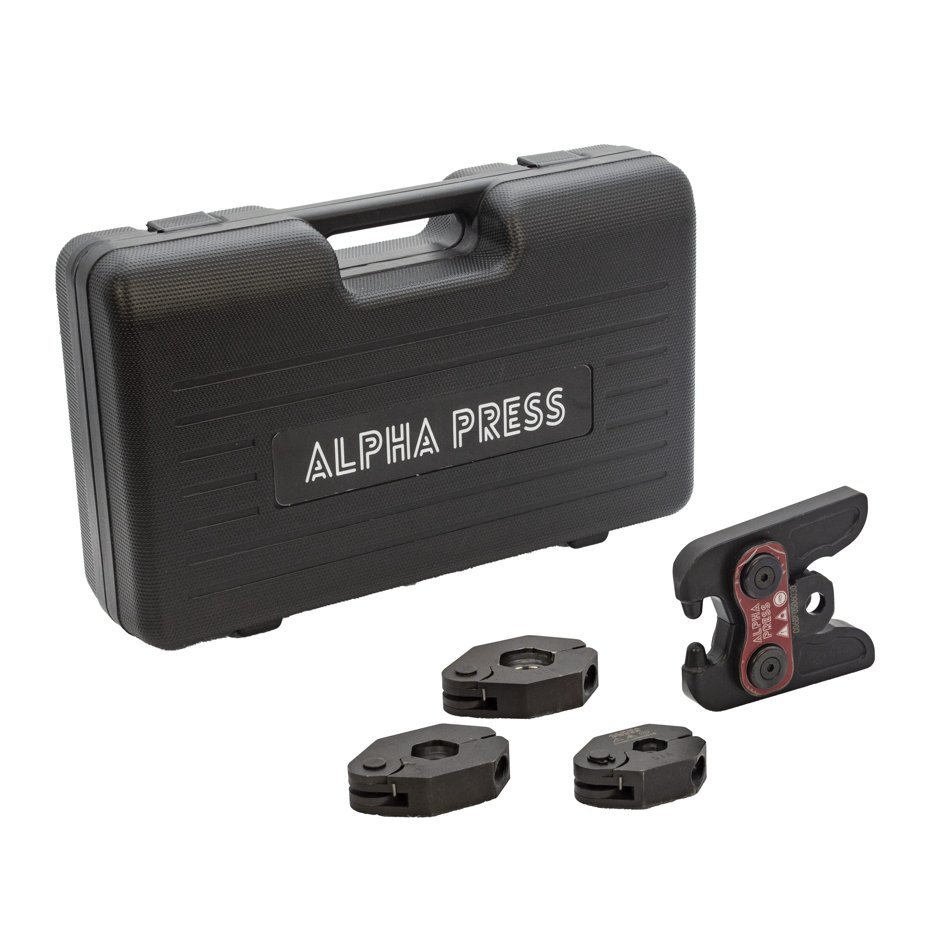 Alpha Press Angled Press Jaw Set, M Profile - 19kN, 15 to 28mm