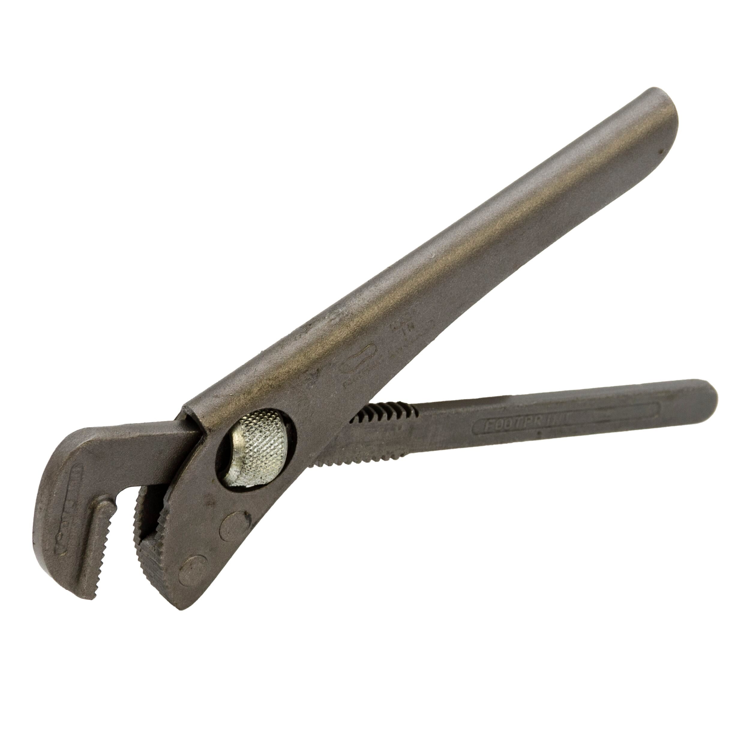Footprint Thumbturn Pattern Pipe Wrench – 7" (175mm)