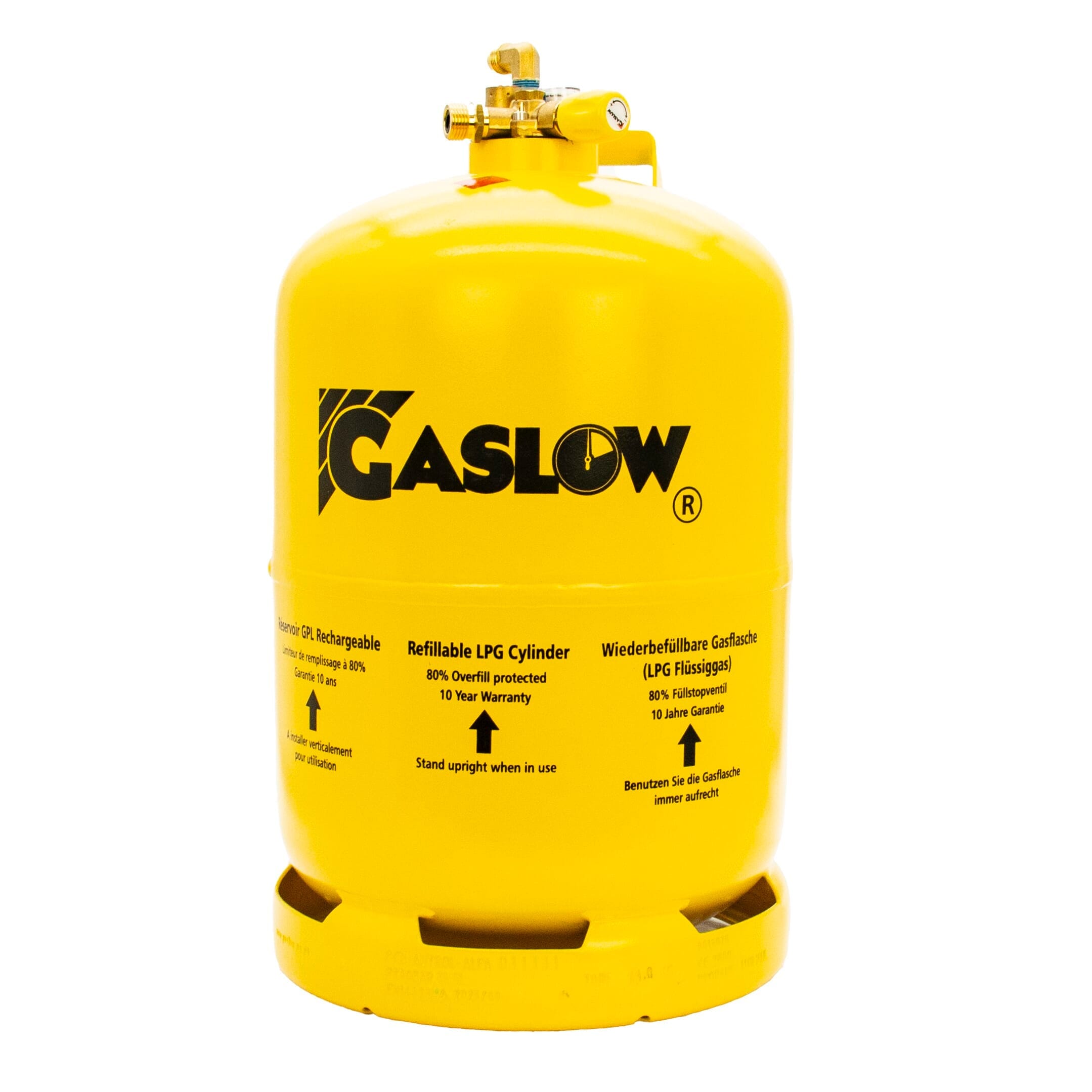 Gaslow R67 11kg Refillable Cylinder 1 with Level Gauge