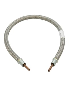 LPG High Pressure Galv. Braided Gas Hose -1/4" Copper Standpipe x 24"
