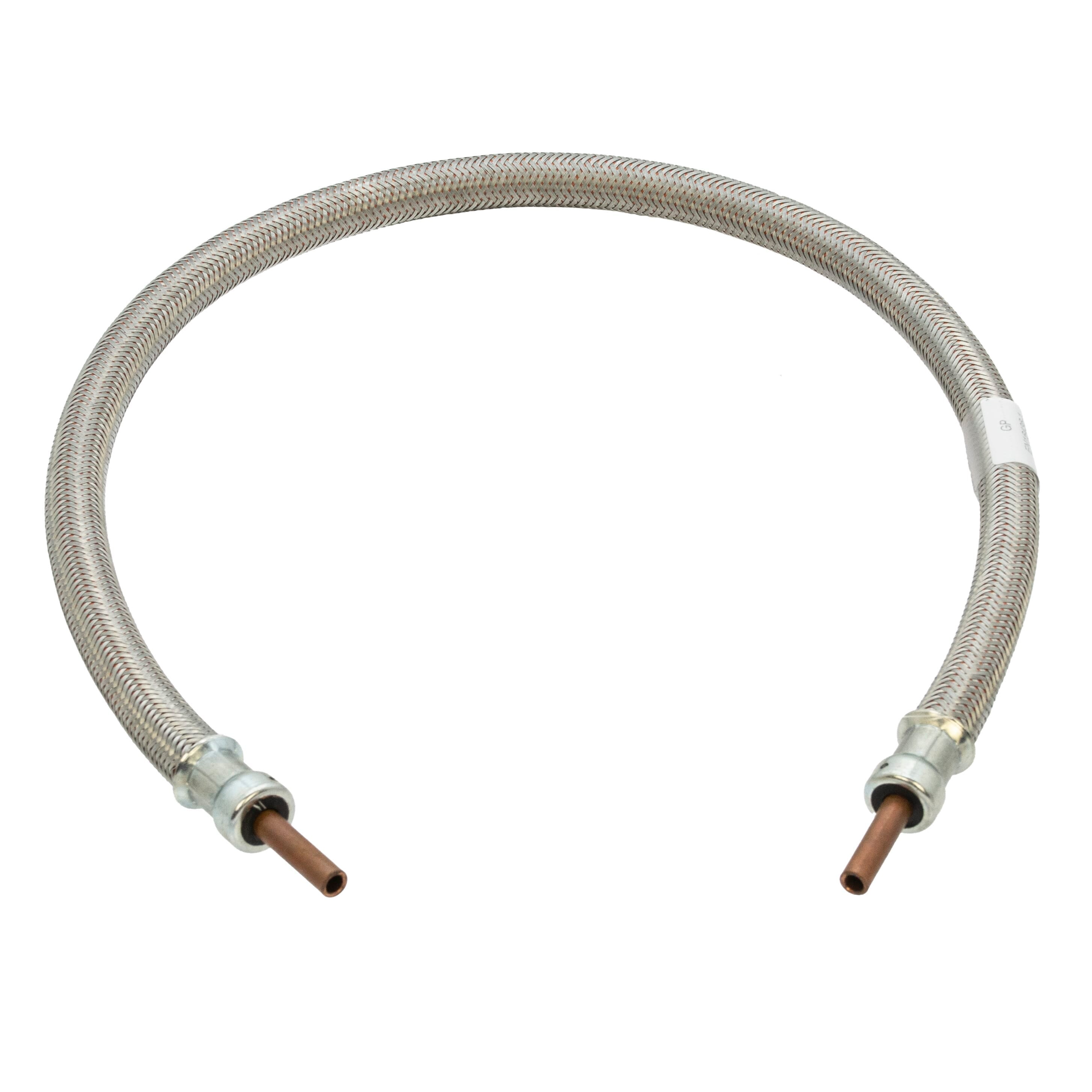 LPG High Pressure Galv. Braided Gas Hose - 3/8" Copper Standpipe x 36"