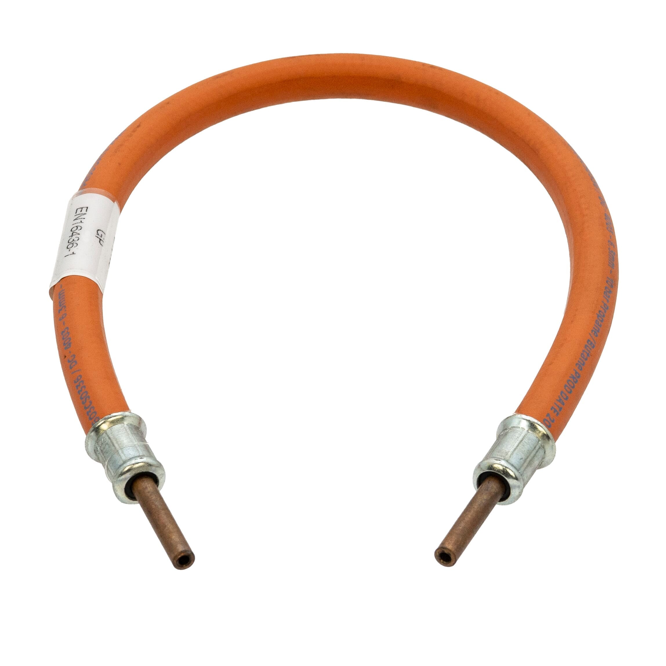 LPG High Pressure Gas Hose - 1/4"  Copper Standpipe x 18"