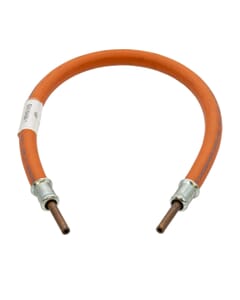 LPG High Pressure Gas Hose - 1/4" Copper Standpipe x 18"