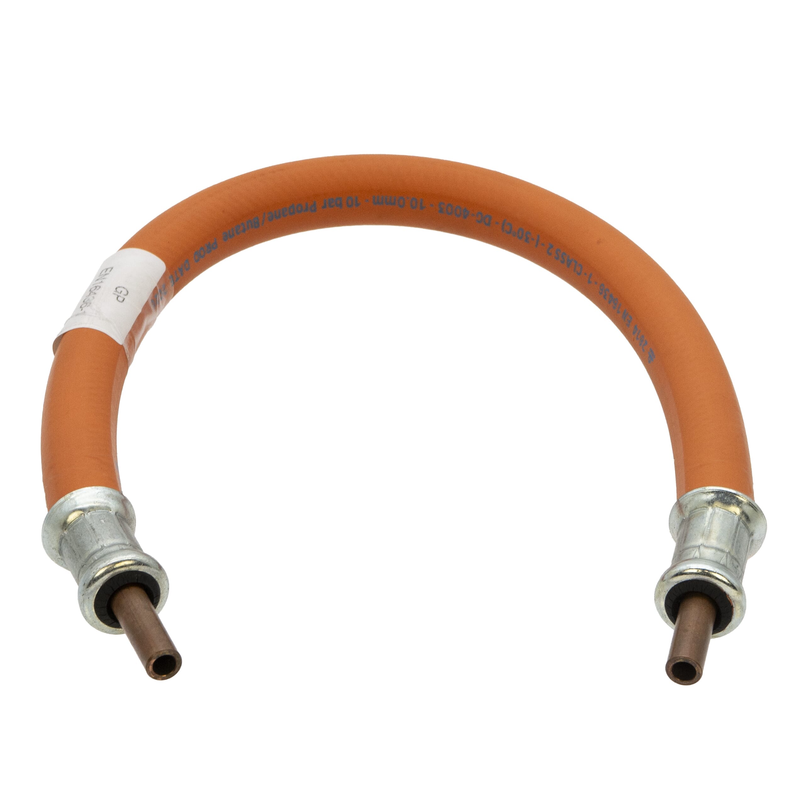 LPG High Pressure Gas Hose - 10mm Copper Standpipe x 18"