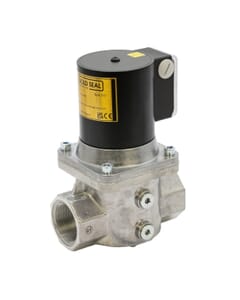Gold Seal Gas Solenoid Shut Off Valve Auto Reset - 1.1/2"