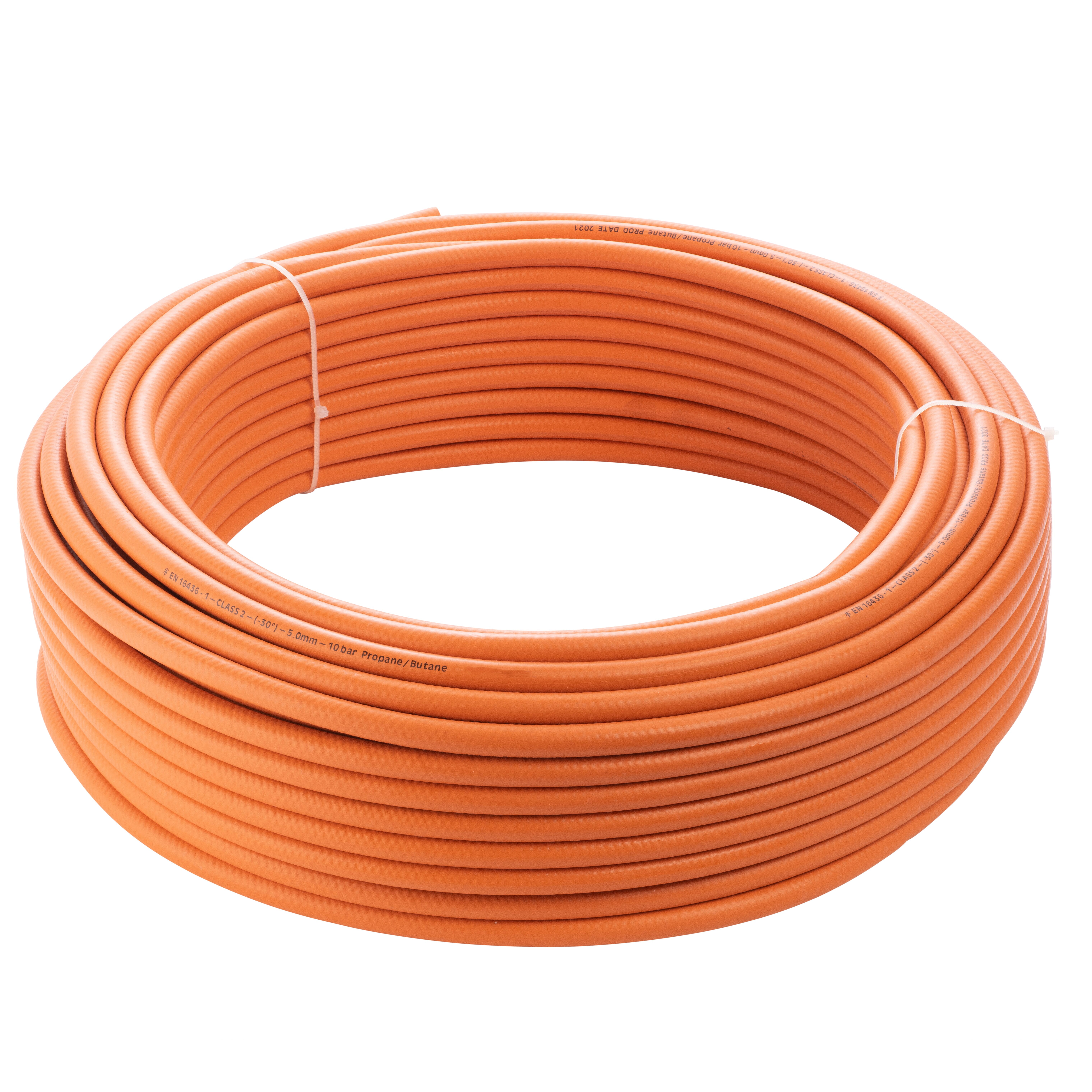 10mm LPG Orange High Pressure Gas Hose