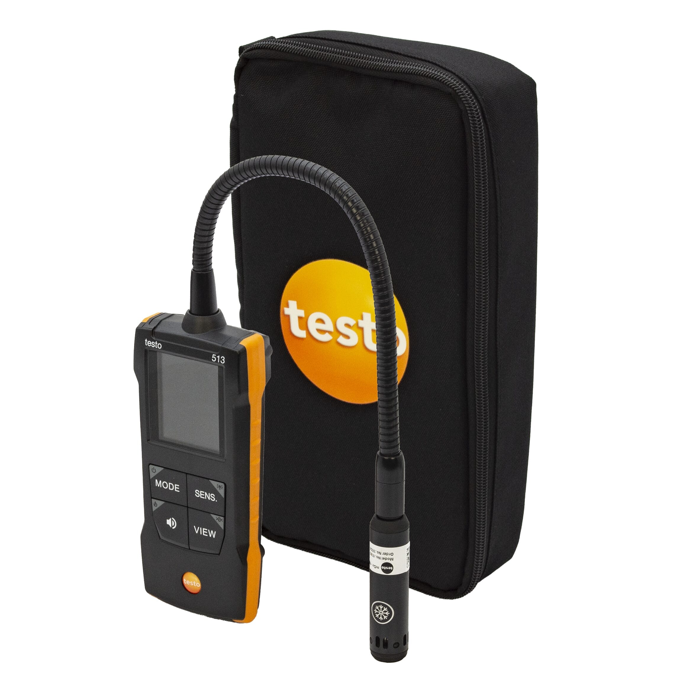 Testo 514 Refrigerant Leak Detector with Flexible Probe 