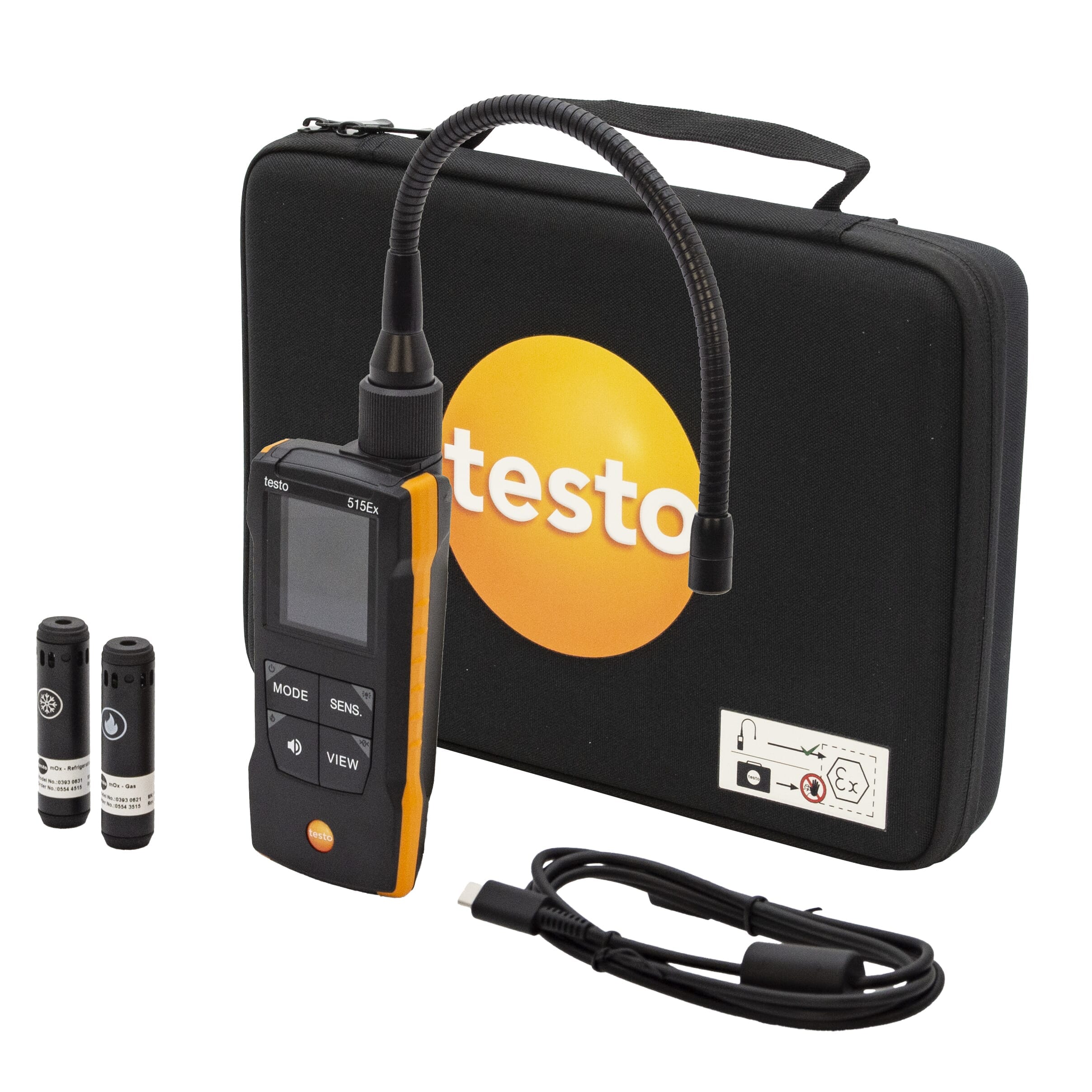 Testo 515 Ex-Combination Leak Detector, Gas and Refrigeration