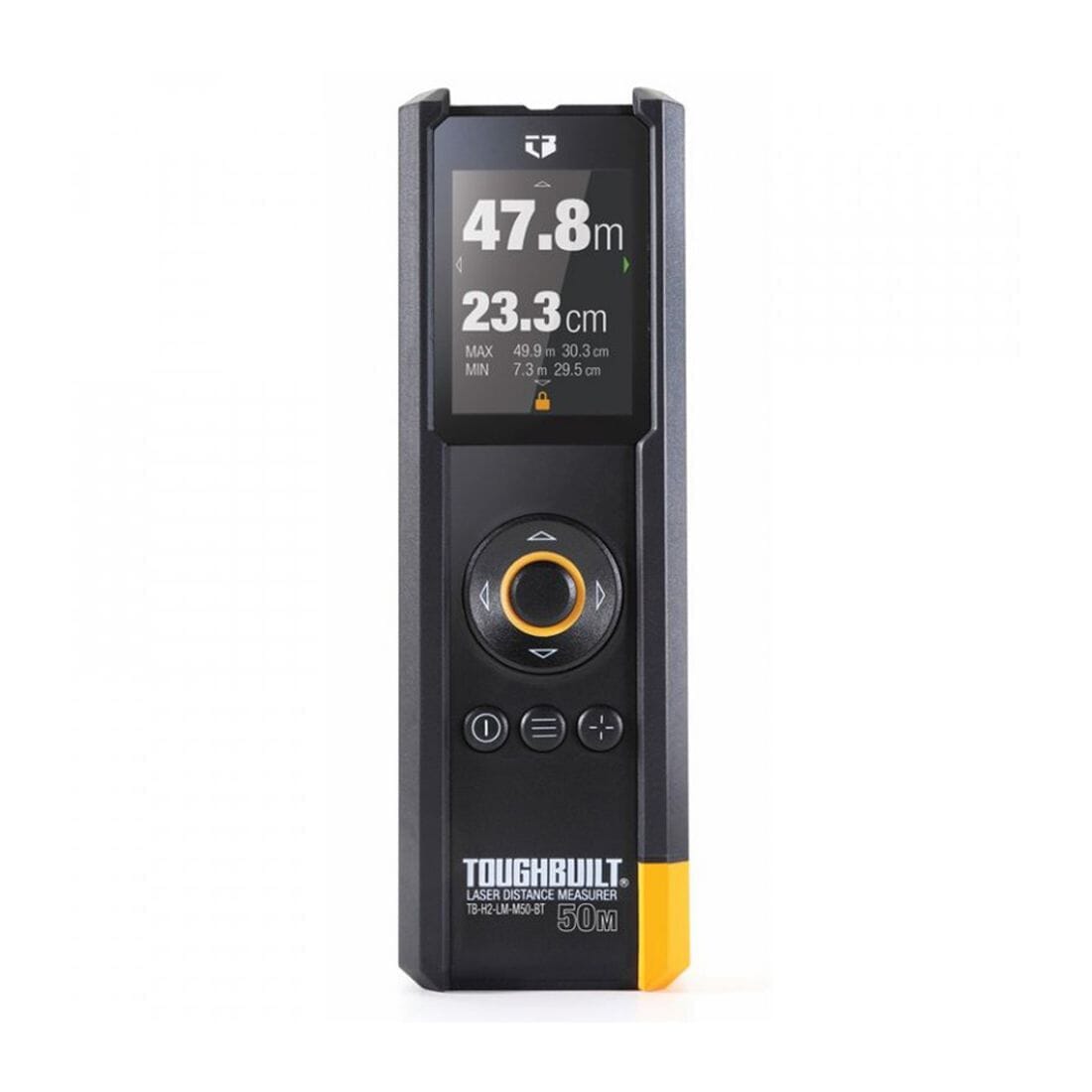 TOUGHBUILT 50M Laser Distance Measurer with Digital Viewfinder