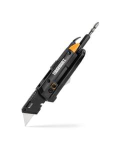 TOUGHBUILT Electrician's Folding Utility Knife with Bit Driver + Pry Bar