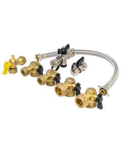 Rinnai Zen Angled Valve Boiler Connection Kit, FZ-CONNECTION