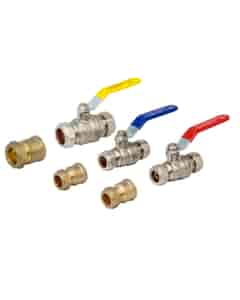 Rinnai 17e Connection & Isolation Valve Pack 