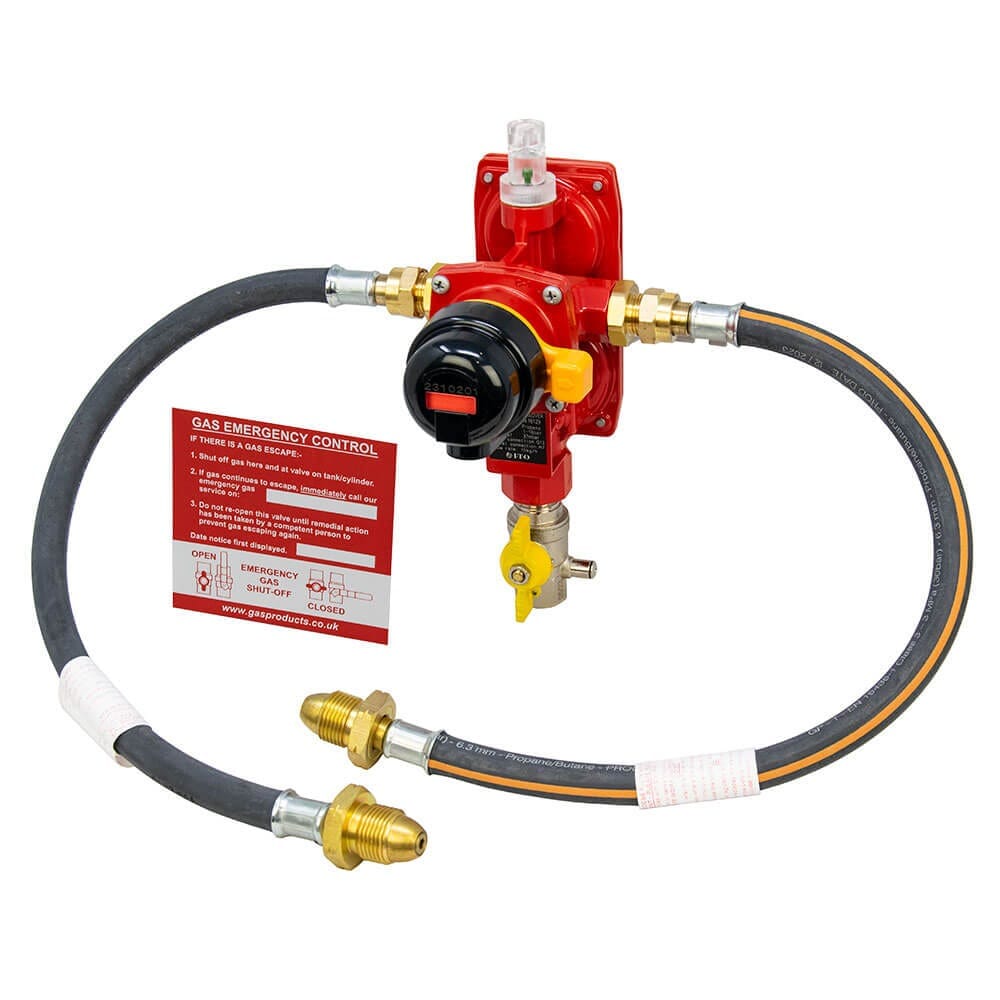 RF6030 Automatic Changeover Gas Regulator Kit with OPSO - UK POL ...