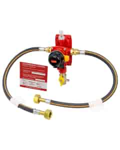 ITO Automatic Changeover 10kg/hr Gas Regulator Kit with OPSO - Irish, AX10OPSOE